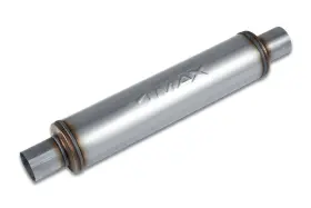 Sm10425 Street Max - 4 Inch Round Body Muffler 2.25 Center In / Out