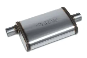 Sm11224 Street Max - 4 Inch X9 Oval Body Muffler 2 Offset In / Center Out