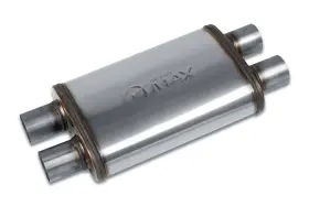 Sm11385 Street Max - 4 Inch X9 Oval Body Muffler 2.25 Dual In / Out
