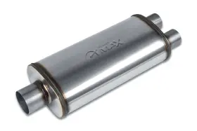 Sm12278 Street Max - 5 Inch X8 Oval Body Muffler 3 Center In / 2.25 Dual Out