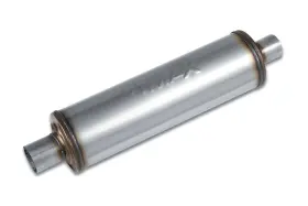 Sm12644 Street Max - 6 Inch Round Body Muffler 2 Center In / Out