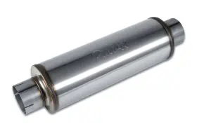 Sm12771 Street Max - 7 Inch Round Body Muffler 4 Center In / Out