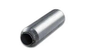 Sp3012b Street Pack - 3 Inch Blank Round Glasspack Muffler 1.75 Center In/out