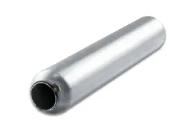 Sp3018b Street Pack - 3 Inch Blank Round Glasspack Muffler 1.75 Center In/out