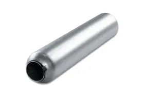 Sp3518b Street Pack - 3.5 Inch Blank Round Body Glasspack Muffler 2 Center In/out
