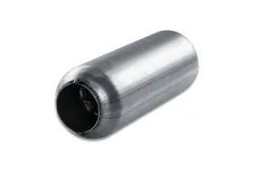 Sp4512b Street Pack - 4 Inch Blank Round Body Glasspack Muffler 2.5 Center In / 2