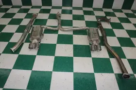 328-subaru Subaru Dmg 15-21 Wrx 2.0l Motor Engine Ss 3 Inch Exhaust System Muffler Pipes Tips Wty Oe