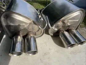 Mmfg9l Subaru 2011 - 2016 Wrx Pair Set Driver Passenger Sakamoto Mufflers