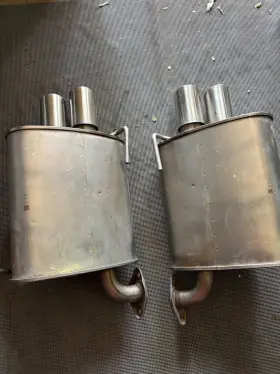 Mmva1l Subaru 2018 Wrx Pair Set Stock Mufflers Oem