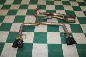 Tr00121290 Subaru 15-21 Wrx Small Ding Awe Track Edition 3 Inch Exhaust Pipe System Black Dual Tips