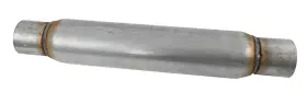 630820 Summit Racing 2 Two -2 Muffler Glasspack 3 Inch Inlet/3 Outlet Steel Natural