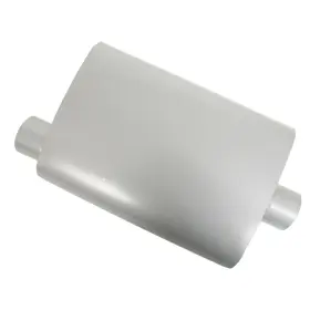 Sum-633222 Summit Racing Muffler Welded 2 1/2 Inlet/2 Outlet Aluminized Ea. 633222