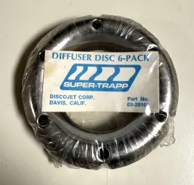 03-20100 Supertrapp Super Trapp 3 Inch Diffuser Exhaust Muffler Cover Disc 6-pack
