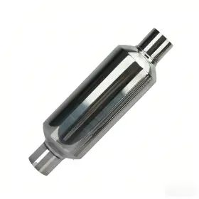 Hwp-et-3 T1 2 Inch Inlet Outlet Burnt Exhaust Muffler Universal 13.4 Length Us
