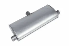 Ep3097 Team Allied Eco Plus 5x11 T-style Muffler 2.25 Inch Side Inlet Dual Out