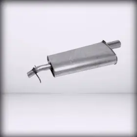 18220 Tenneco Dynomax Walker Thrush Soundfx - Direct For Fit Exhaust Muffler 2.5 Inlet Id 2.25 Outl