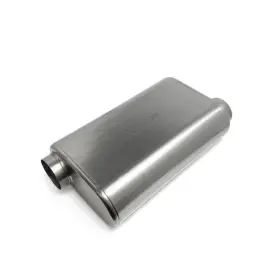 116-07623-0230 Ticon Industries 17in Overall Length 3in Thin Oval Titanium Muffler -
