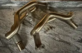 200881 Topgear Porsche 911 991 3.8 Carrera Direct Fit Exhaust Secondary Mufflers Bypass
