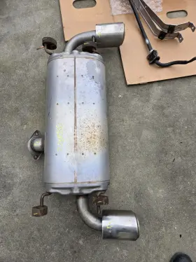 11221111 Toyota 2022-2025 Gr86 Brz Muffler With Tips Exhaust Factory