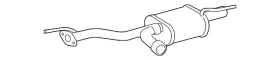 17403-0f061 Toyota Genuine Exhaust Muffler
