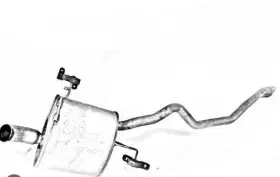 17420-0v071 Toyota 174200v071 2011-2012 Rav 4 Muffler Oem
