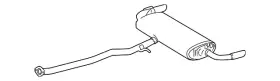 17430-25221 Toyota Genuine Exhaust Muffler