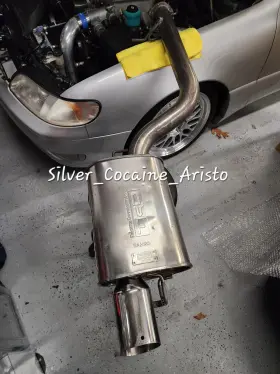 17400-jx010 Trd Chaser Sports Muffler Exhaust 3 Inch Jzx100 Mark 2 Cresta Toyota Aristo