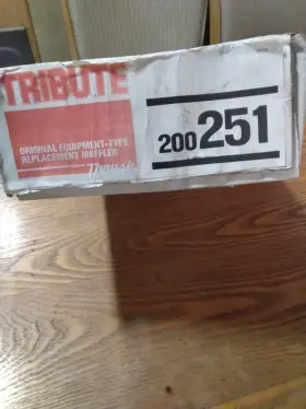 200251 Tribute 200252 Muffler