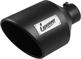 193174 Upower Exhaust Tips 4 Inch Inlet 10 Outlet 15 X10 X15 Black