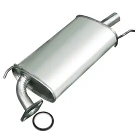53334 Upsw Exhaust Direct Fit Passenger Side Muffler Fits 2001-2003 Acura Cl 3.2l