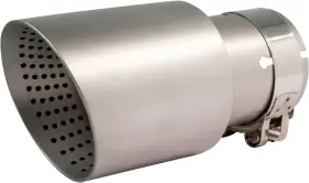 At-390 Vechkom 2.5 Inch Inlet 3.5 Outlet Frosted Exhaust Tip Car Rear