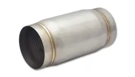 1797 Vibrant Stainless Steel Race Muffler 4in Inlet/outlet X 9in Long