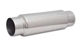 17960 Vibrant Performance Muffler - Race 4 In Inlet Outlet 5 Diameter Body 18