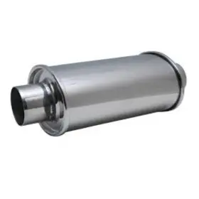 Tlx-vib1141-cl360a70 Vibrant For Ultra Quiet Resonator 2.5in Inlet / Outlet X 14in Overall Length