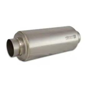 Tlx-vib17540-cl360a70 Vibrant For Titanium Resonator 4in Inlet / Outlet X 16in Long