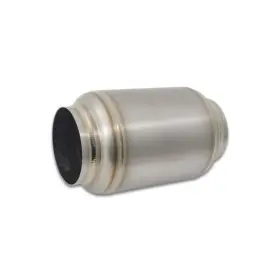 Tlx-vib17630-cl360a70 Vibrant For Titanium Muffler With Natural Tip 3in Inlet / Outlet 4.25in Dia