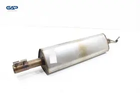 17a253181n Volkswagen Jetta 1.4l Exhaust Center Muffler Resonator Pipe Oem 2019 - 2021-cut