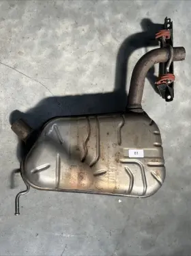1k0253411dt Volkswagen 2016-2018 Vw Jetta 1.4l Oem-exhaust System Muffler Oem 89k