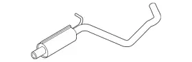 5gm-253-609-e Volkswagen Genuine Muffler