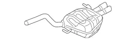 5gm-253-609-f Volkswagen Genuine Rear Muffler