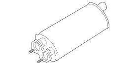 31355312 Volvo Genuine Muffler