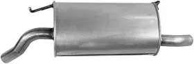 Walker 086387217545 Quiet-flow Ss 21754 Direct Fit Exhaust Muffler 2 Inch Inlet Od Outle