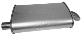 18134 Walker Soundfx Universal Exhaust Muffler 1.75 Inch Inlet Id 1.875