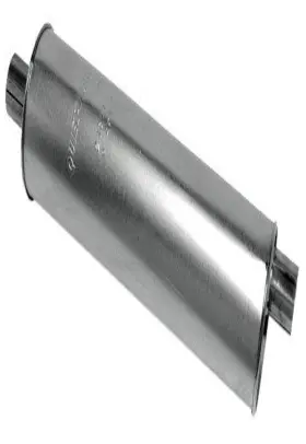 21377 Walker Quiet-flow Ss Direct Fit Exhaust Muffler 2.5 Inch Inlet Id Outlet