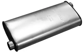 21415 Walker Quiet-flow Ss Direct Fit Exhaust Muffler 2.25 Inch Inlet Id Outlet