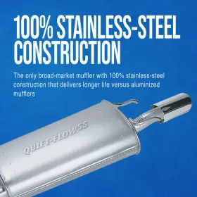 21435 Walker Exhaust Muffler-quiet-flow Ss