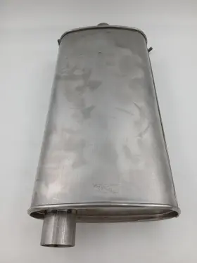 21479 Walker Quiet-flow Ss Muffler Stainless Steel New Fits Us Only 19x10in