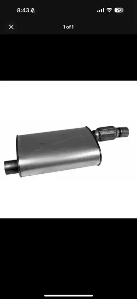 21485 Walker Quiet-flow Ss Muffler Fits 04-06 Chrysler Pacifica 3.5l
