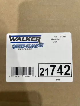 21742 Walker Exhaust Muffler-quiet-flow Ss