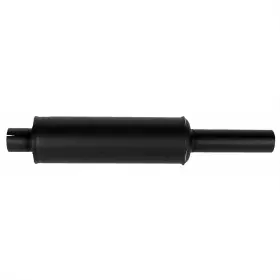 22033 Walker Steel Tractor Muffler 2.93 Inch Inlet 3.04 Od Outlet 21.2 Case Length